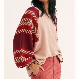 We the Free Rainbow Dream Swit Top